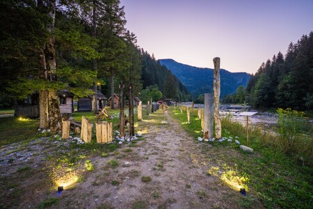 Razstava Terraviva-Naplavime v etno vasi (Foto Janez Kotar)